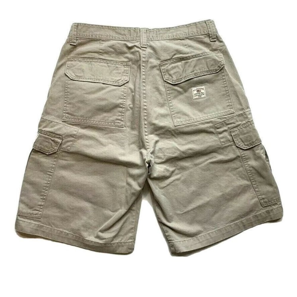 US Polo Assn. Cargo Shorts Mens 30 (31) Relaxed Flap Pockets Summer Hiking Beach